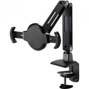 Amer AMRT200C Amer Articulating Single Tablet  Pad Mount With Clamp Ba