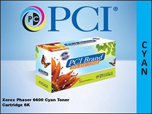 Pci 106R02225-PCI Phaser 6600 106r02225 Cyan Toner 6k