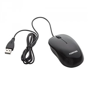 Toshiba PA5224U-1ETB Usb Optical Mouse U55 Black