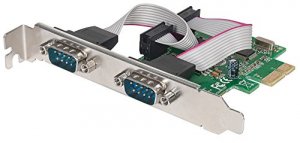 Manhattan 152082 Serial Pci Express Card 2port