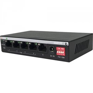 Amer SG4P1TE 5 Port 101001000 Mbps Gigabit Ethernet Switch Supporting 