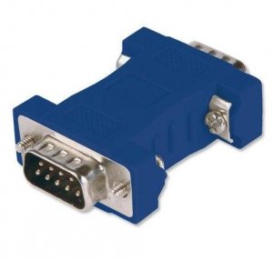 B+b MMNM9 Null Modem Adapter, Db9 Male Male