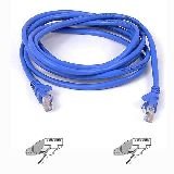 Belkin A3L791-50-BLU-P 50ft Cat5e Patch Cable, Utp, Blue Plenum Rated 