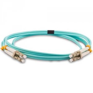 Unirise FJ5GLCLC-10M 10 Meter Om3 10 Gig Fiber Optic Cable, Aqua, Pvc 