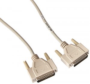 Black BC00706 Extension Cable - 25 Pin D-sub (db-25) - Male - 25 Pin D