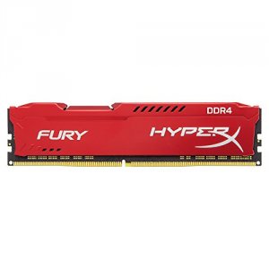 Kingston HX421C14FR2/8 8gb 2133mhz Ddr4 Cl14 Dimm 1rx8 Hyperx Fury Red