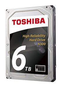 Toshiba HDWN160XZSTA 6tb Nas Internal Hard Drive  7200rpm 128mb (n300)