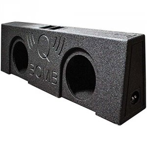 Qpower QBTRUCK212V Dual 12-inch Vented Subwoofer Enclosure For Trucks