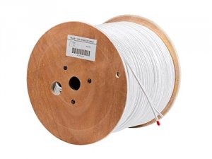 Monoprice 14689 Rg59 Cca W2x18awg Power_ White Cm (cca)