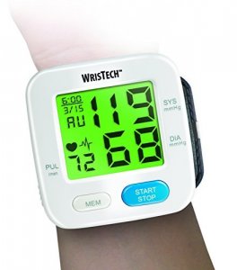 Jobar JB7608 Wristech Blood Pressure Monitor With Adjustable Wrist Cuf