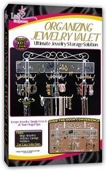 Jobar JR6074 Organizing Jewelry Valet White