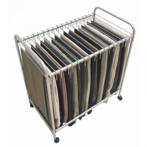 Jobar RET3616 Storage Dynamics Rolling Pants Trolley