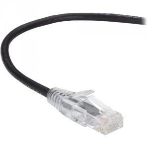 Black C6APC28-BK-01 Slim-net Cat6a 28-awg 500-mhz Stranded Ethernet Pa