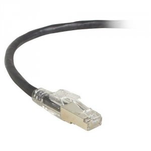 Black C6APC80S-BK-10 Gigatrue 3 Cat6. Shielded Patch Cord Whi