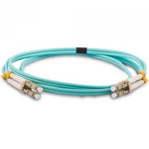 Unirise FJ5GLCLC-03M 3 Meter Om3 10 Gig Fiber Optic Cable, Aqua, Pvc J