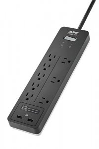 Apc PH8U2 Apc Home Office Surgearrest 8 Outlets With 2 Usb Charging Po