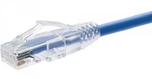 Unirise CS6-07F-BLU 7ft Cat6 Clearfit Slim Patch Cable Blue