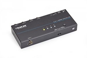 Black VSW-HDMI4X1-4K 4k Hdmi Switch   4 1