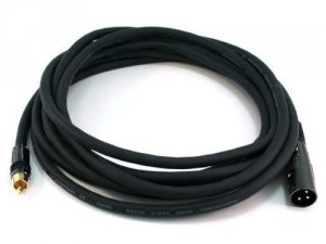 Monoprice 4779 Xlr Male To Rca Male 16awg Cable 15ft