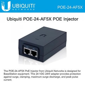 Ubiquiti POE-24-AF5X Poe Injector 24vdc 24w Af-5x