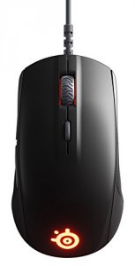 Steel 62466 Rival 110 Gaming Mouse          Black Matte