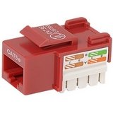 Belkin R6D024-AB5E-RED Cat5e Keystone Jack Red (qty 1)