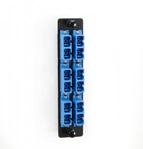 Black JPM461C High Density Fiber Optc Adpter Panel Sc  Blue