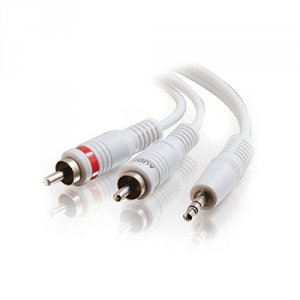 C2g 40371 12ft One 3.5mm Stereo Male To Two Rca Stereo Male Audio Y-ca