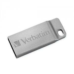 Verbatim 98749 32gb Metal Executive Usb Flash Drive - Silver - 32 Gbus