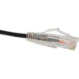 Unirise CS6-15F-BLK 15ft Cat6 Clearfit Slim Patch Cable Blk