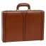 Mcklein 80454 Usa Lawson Brown     Leather Attache Case