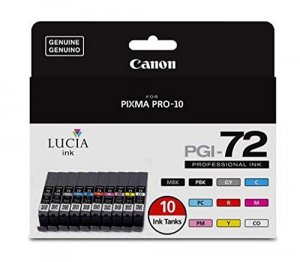 Canon 6402B007 Pgi-72 10 Color Value Pack