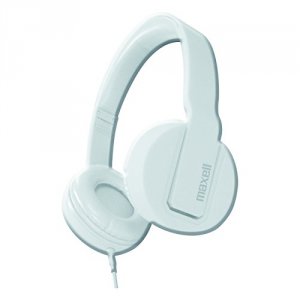 Maxell 290107 Headphone 40mm W Mic White