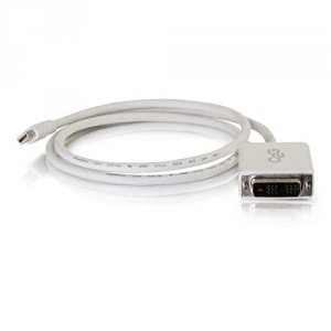 C2g 54338 6ft  Mini Displayport M To Dvi M Wht