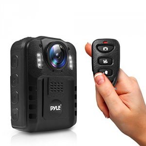 Pyle PPBCM9 Compact  Portable Hd Bodycam   Wl Person Worn Camera 16gb 