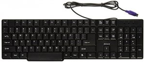 Inland 70011 Ps2 Basic Keyboard Black