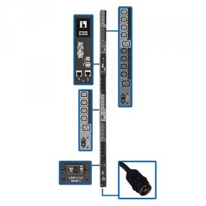 Tripp PDU3EVSR6H50 3-phase Pdu Switched 14.5kw 200208240v 24 C13;6 C19