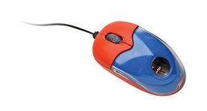 Califone KM200 Red Blue Mini Mouse    For Childsize Hand