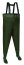 Allen 11860 Brule River Bootfoot Chest Waders With Cleated Soles - Siz