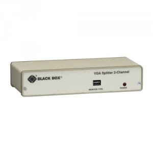 Black AC056AE-R4 Vga Video Splitter 2 Channel