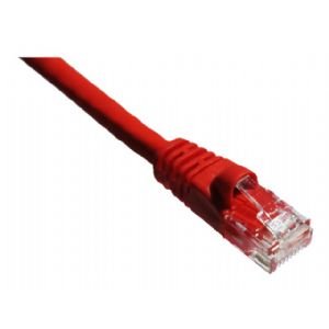 Axiom C5EMB-R14-AX 14ft Cat5e 350mhz Patch Cable Molded Boot (red)