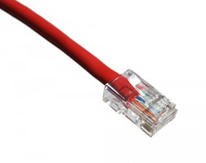 Axiom C5ENB-R14-AX 14ft Cat5e 350mhz Patch Cable Non-booted (red)