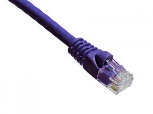 Axiom AXG94328 20ft Cat6 550mhz Patch Cable Molded Boot (purple) - Taa