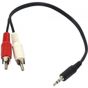 Axiom MJMRCAM6-AX 3.5mm Stereo To 2 X Rca Cable