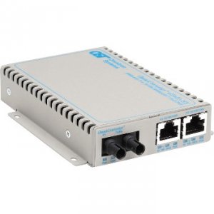 Omnitron 9480-0-21 2x 101001000 To Gigabit Fiber