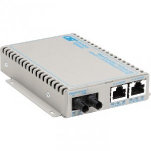 Omnitron 9481-1-21 2x 101001000 To Gigabit Fiber