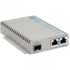 Omnitron 9499-0-21 2x 101001000 To Gigabit Fiber