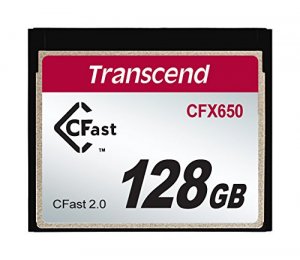 Transcend TS128GCFX650 128gb Cfast 2.0 Sata Iii Turbo Mlc, Wide Operat