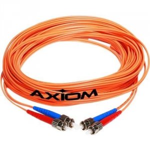 Axiom AXG92676 Lcsc Multimode Duplex Om2 50125 Fiber Optic Cable 1m - 