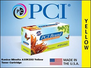 Pci A33K232-PCI Konica Minolta A33k232 Yellow Toner